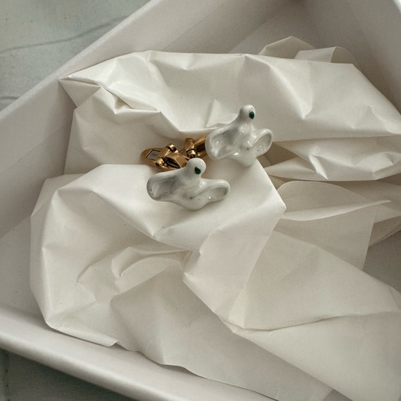 Bottega Veneta Monkey Cufflinks - Picture 3 of 6